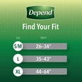 thumbnail image 4 of Depend Fit-Flex Incontinence Underwear for Men, Maximum Absorbency, Disposable, Large, Grey, 52 Count (2 Pack of 26) (Packaging May Vary), 4 of 5