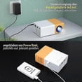 thumbnail image 3 of Portable Mini Projector, Full HD LED Video Projector for Home Cinema and Outdoor Use, 3 of 5