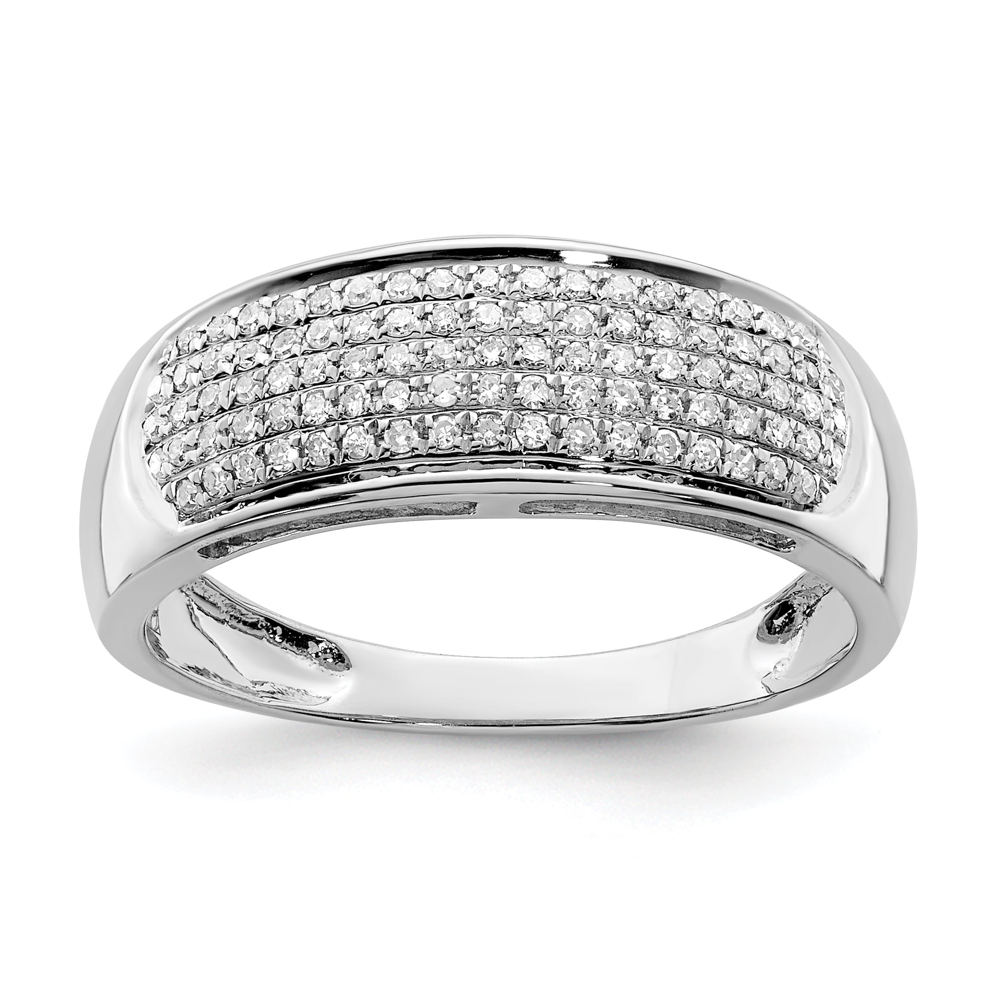 Diamond Ring 925 Silver Size I to U comes with Gift Pouch