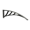 thumbnail image 4 of S SERENABLE Fenêtre Store Support Extérieur Porte Store Support pour Patio Cour Pluie Couverture Noir, 4 of 9