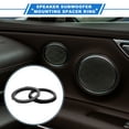 thumbnail image 2 of Anillo Espaciador de Altavoz Unique Bargains Adaptador de Altavoz Tweeter para Ford Fiesta 2011-2019 para 6.5'' ABS 2 Pcs, 2 of 7