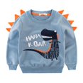 thumbnail image 1 of Sudadera linda de otoño con estampado de dibujos animados de manga larga para niños (azul claro 3-4T) Tmvgtek Para estrenar, 1 of 3