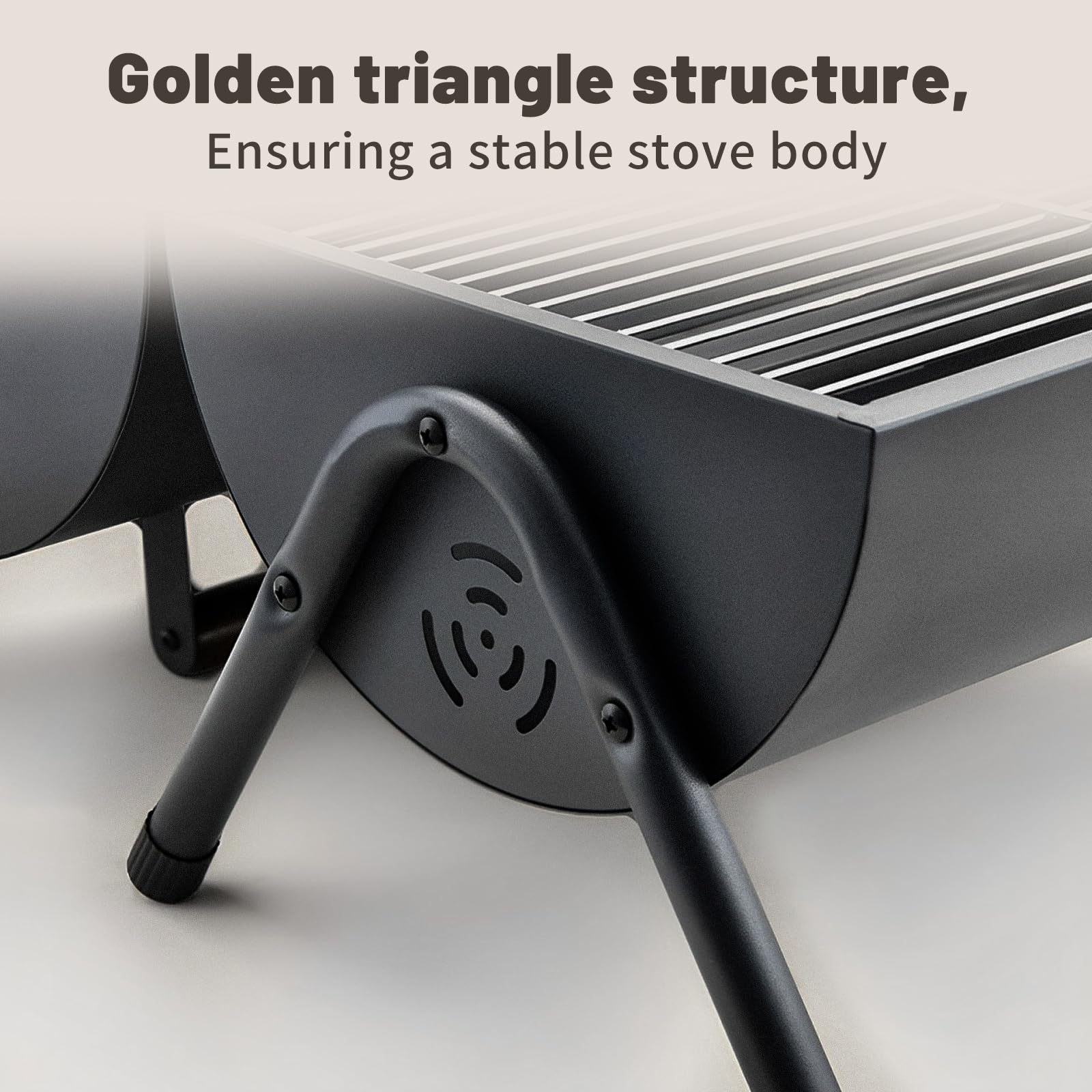 Mibote Portable Iron Charcoal Grill photo 4