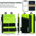 thumbnail image 6 of VIPERADE VE18 X-Pac Small EDC Pouch Tool Organizer,Multifunction Small Tools Pouch with 6 Pockets,EDC Organizer Pouch for Men,Mini Pocket Pouch with Velcro Area-Green, 6 of 6