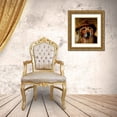 thumbnail image 3 of Murray Henderson Fine Art 15x17 Gold Ornate Wood Framed with Double Matting Museum Art Print Titled - Gold Digger, 3 of 4