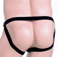 thumbnail image 6 of Odeerbi Mens Thong Jockstrap Underwear 2025 Valentine's Day Thong Low Waisted Sexy And Playful Underwear Black, 6 of 9