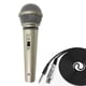 thumbnail image 3 of Micrófono con Cable dinámico JINMJMXG para escenario de canto karaoke en casa color Champán, 3 of 5