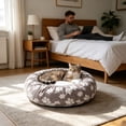 thumbnail image 5 of Win s Way Removable Washable Round Cat Bed Cover, Seasonal Comfort Replacement Mat Cover Pet Accessory, 5 of 5