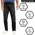 thumbnail image 3 of Men's Stone Washed Stretch Denim Jeans (Sizes, 30-44), 3 of 4