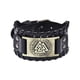 thumbnail image 2 of Pulsera de tótem vikingo Sunnimix de cuero PU Vintage, 2 of 8