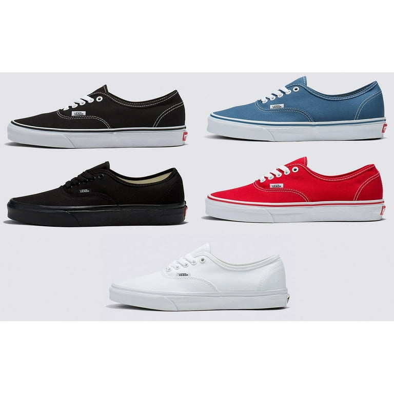 Vans New Authentic Classic Sneakers Unisex Canvas Shoes Walmart
