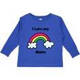 thumbnail image 3 of Inktastic I Love My Mama Boys or Girls Long Sleeve Toddler T-Shirt, 3 of 5