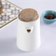 thumbnail image 4 of White small Ceramics Oil Dispenser Bottle, Ceramic Soy Sauce Dispenser Bottle with Cork Stopper,Olive Oil/Soy Sauce/Vinegar Cruet, Liquid Condiment Di, 4 of 4