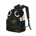 thumbnail image 2 of Vsdgher Owl with Mandala Print Unisex Large Capacity Bookbag Schoolbag Casual Daypack for High School/College/Teens/Travel/Work, 2 of 8