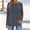 Black polka dot long sleeve tops a1, variant on Women's Fall Winter Polka Dot Long Sleeve Round Neck Pullover Tops Casual Loose Blouses Dressy Tunic Tops Trendy Vacation Clothes, Purple 2XL