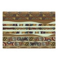 thumbnail image 1 of Tribal Cutting Board, Traditional Folk Cultural Featured Trippy Boho Abstract Design, Decorative Tempered Glass Cutting and Serving Board, Large Size, Multicolor, by Ambesonne, 1 of 1