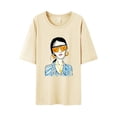 thumbnail image 3 of Rezuofi 2 Pcs Women's Graphic Printed Cartoon Short Sleeve Casual T-Shirt Top, 3 of 3