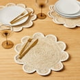 thumbnail image 2 of FRAÎCHE Spring Floral Shaped Placemats, 4 pack, 2 of 4