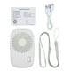 thumbnail image 1 of Bewildely ventilador USB portátil de 1 pieza, ventiladores de aire acondicionado plegables, ventilador de refrigeración de mano, ventilador Electrodomésticos blanco Bewildely HA6345-01B, 1 of 6