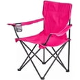 thumbnail image 1 of Silla Plegable Portátil para Camping Picnic Pesca Playa Ideal para Exterior Color Rosa Practiksa Plegable, 1 of 2