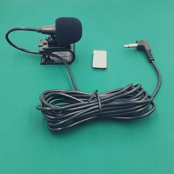 3.5mm Autoradio Stéréo Microphone Bluetooth Véhicule Micro Externe