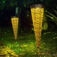thumbnail image 1 of Arrosoir Solaire Magique, Éclairage Décoratif Extérieur avec Design Rétro Ajouré, Taux de Conversion d'Énergie Amélioré, 1 of 5