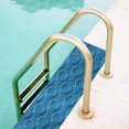 thumbnail image 3 of Almohadilla antideslizante para escalones de piscina, revestimiento de piscina, alfombrilla para escaleras de piscina de 35,43 "x 9,06" para cocina, piscina, puerta delantera, baño Azul B mayimx Almohadilla para escalera de piscina, 3 of 8