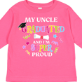 thumbnail image 4 of Inktastic My Uncle Graduated and I'm Super Proud Boys or Girls Long Sleeve Toddler T-Shirt, 4 of 5