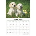 Deals of the Day Clearance 2025.12026.1 Calendar Wall Calendar Companion Puppy 2025 Calendar