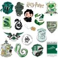 thumbnail image 4 of Harry Potter Slytherin Theme Sticker Pack Die Cut Vinyl Large Deluxe Stickers Variety Pack - Laptop, Water Bottle, Scrapbooking, Tablet, Skateboard, Indoor/Outdoor - Set of 50, 4 of 7