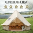 thumbnail image 2 of LVUYOYO 12 Person Weatherproof Camping Bell Tent, 2 of 7