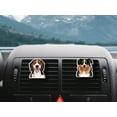thumbnail image 6 of WIRESTER Car Air Freshener Fragrance Vent Clip Interior Decoration for Cars with Lemon Scented Pad - Beagle Puppy Dog, 6 of 6