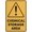 Warning Sign 2, variant on Caution Chemical Goggles Required Metal Sign 12 x 8 Inches - Rust-Free Aluminum, UV Ink Printing, Durable Weatherproof Outdoor Use for Home, Lab, Factory