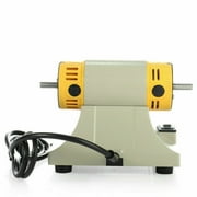 TOPCHANCES TM-2 Jewelry Rock Polishing Buffer Machine Bench Lathe Polisher Kits Rock Tumbler Gem Tools Grinder 200W