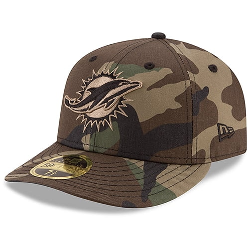 Miami Dolphins New Era Woodland Low 