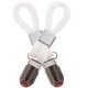 thumbnail image 4 of 2 pinzas para toallas de cocina, de metal, con cuerda de algodón, para colgar toallas. Soportes para toallas de baño., 4 of 8