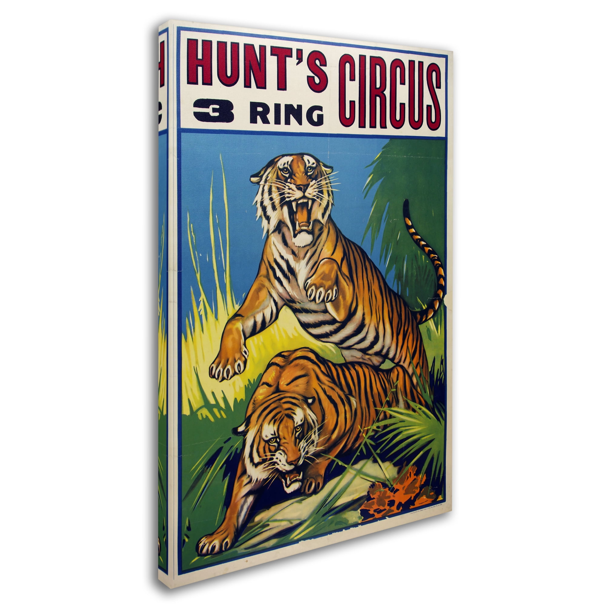 Trademark Fine Art 'Hunts Circus' Canvas Art by Vintage Apple Collection