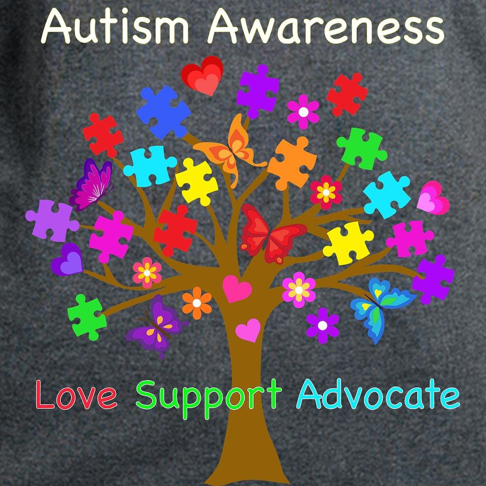 CafePress - Autism Awareness Tree Women's Dark T Shirt - Women's Traditional Fit Dark T-Shirt