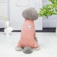 thumbnail image 7 of Topumt Pet Clothes Small Dog Four Legs Clothes Winter Soft Warm Pajamas Jumpsuits for Small Dog Puppy, 7 of 7