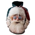 thumbnail image 4 of Sudadera con capucha y estampado 3D de Papá Noel para hombre y mujer, ropa divertida de Navidad, sudadera con capucha unisex para hombre y mujer, 4 of 5