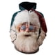 thumbnail image 3 of Sudadera con capucha y estampado 3D de Papá Noel para hombre y mujer, ropa divertida de Navidad, sudadera con capucha unisex para hombre y mujer, 3 of 4