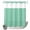 Mint Green, variant on No Hook Shower Curtain, Purple Stripe Shower Curtains for Bathroom with See Through Top Window, Farmhouse Modern Minimalist Geometric Waterproof & Washable Bath Curtain Extra Long 72"x84"