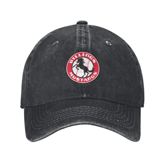 Billings Mustangs Unisex Adjustable For Hat Baseball Cap Casquette