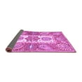 thumbnail image 2 of Ahgly Company Indoor Rectangle Abstract Purple Modern Area Rugs, 5' x 8', 2 of 4