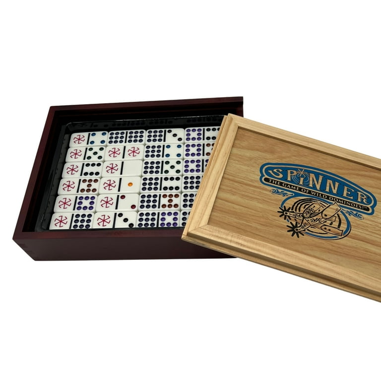 Front Porch Classics, Spinner Domino Game Set in Collectible