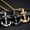 Silver, variant on Men Nautical Boat Anchor Pendant Necklace Punk Rock Biker Jewelry Chain 24" Gift-Silver