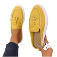thumbnail image 7 of Miluxas Women's Soft Walking Platform Mule, Casual Slip-On Shoes, Lightweight, Comfortable, Stylish Everyday Footwear Yellow 9.5(43), 7 of 7