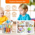 thumbnail image 4 of Set de juguetes para bebés imireux Montessori de 6 a 18 meses con caja de almacenamiento, 4 of 7