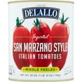 thumbnail image 2 of (4 pack) DeLallo San Marzano Style Whole Peeled Tomatoes, Non-GMO, Gluten Free, Product of Italy, 28 oz Can, 2 of 8