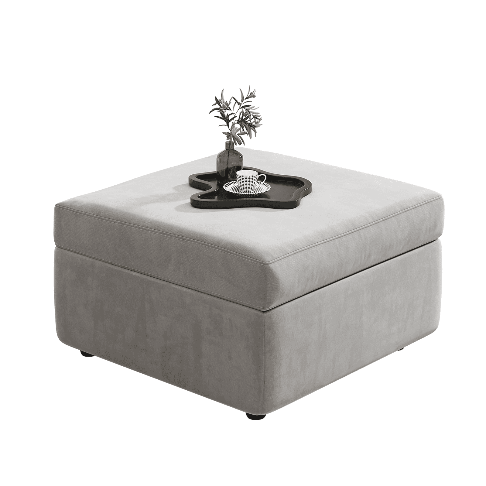 Yeahumalia Square Ottoman Module for Modular Sectional Sofa